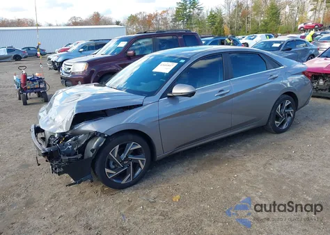 2024 Hyundai Elantra Limited from USA, damaged, VIN KMHLP4DG4RU653682